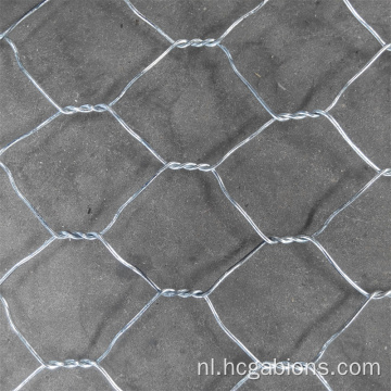 Double twist hexagonale rockfall -netwerk